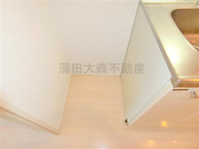 スカイコート蒲田イーストのキッチン|冷蔵庫置き場