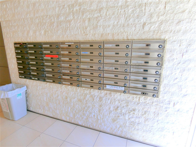 スカイコート蒲田イーストのエントランス|メールBOX