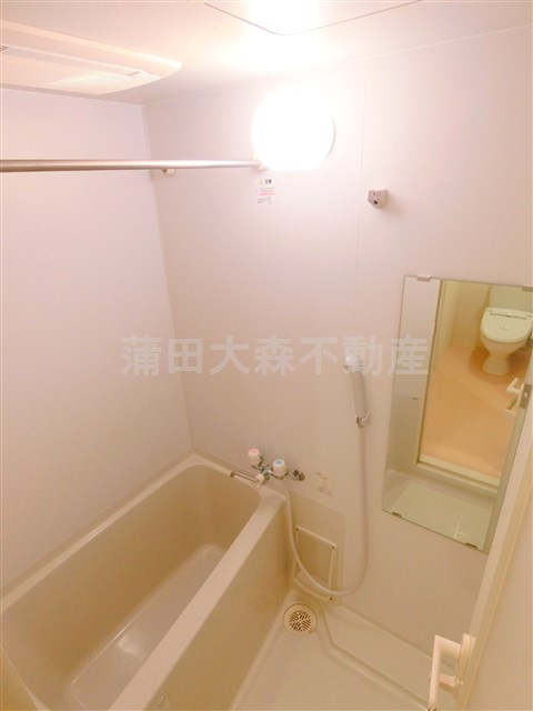 スカイコート蒲田イーストの浴室|浴室乾燥機付きお風呂