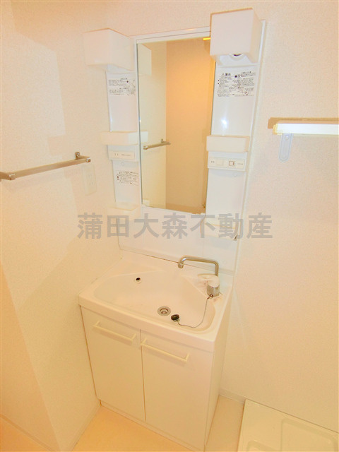 スカイコート蒲田イーストの洗面所|洗面所　独立洗面台　