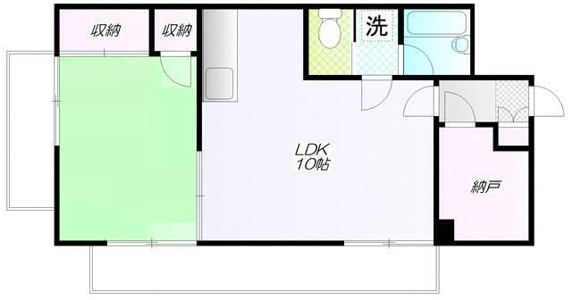 テランジアの間取り|間取りです。