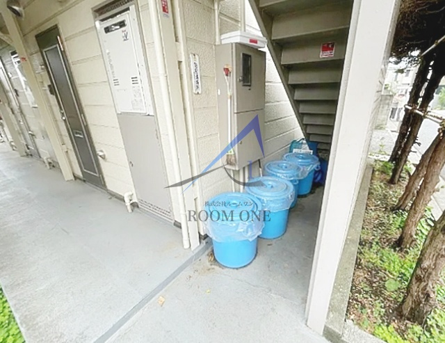 コーポシバタのエントランス|エントランスです。