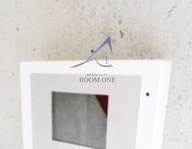 M-Style坂下のセキュリティ|モニター付きインターホンです。