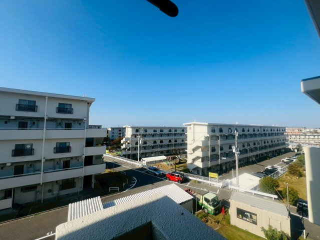 松が丘住宅14号棟の展望