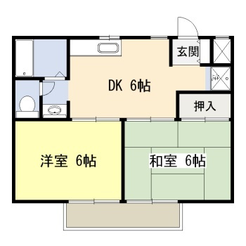 グリーンハイツ赤羽の間取り