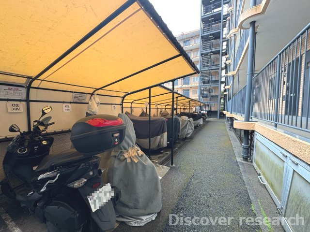 ヴェルドミール多摩川の駐輪場