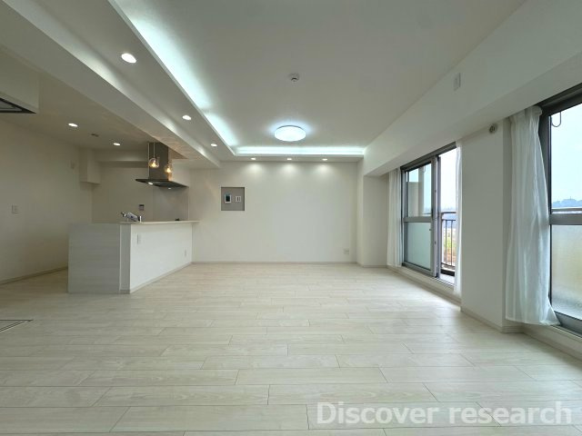 ヴェルドミール多摩川の居間・リビング|LDK　約19.3帖