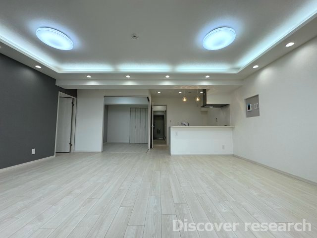 ヴェルドミール多摩川の居間・リビング|LDK　約19.3帖