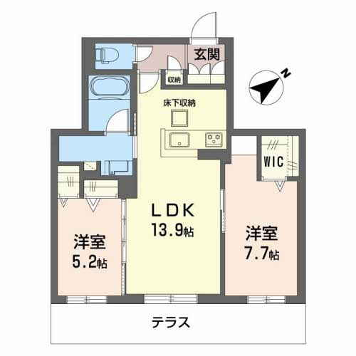 【間取り】 | シャーメゾンステージ茨木春日
