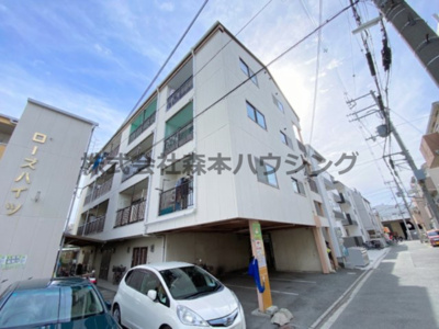 【外観】 | 　カトレヤマンション | 落ち着いた雰囲気の外観です