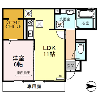 【間取り】 | エコヴィル巻口 B棟