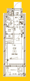 【間取り】 | クレイシア新横浜