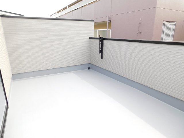 名古屋市西区円明町の新築一戸建のバルコニー|◇バルコニー◇　　陽当り良好なワイドバルコニー！　北側にもバルコニー完備！