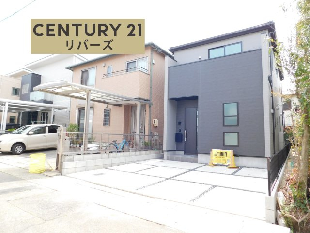 名古屋市西区円明町の新築一戸建の外観|☆限定１棟☆　　新価格！！いつでも見学できます♪（お問合せ当日、平日、水曜、夜間でもＯＫ）　広いリビング１８．７帖！　南に庭スペース♪　駐車並列２台ＯＫ　床暖房＆食洗機完備！　南面の広いバルコニー♪