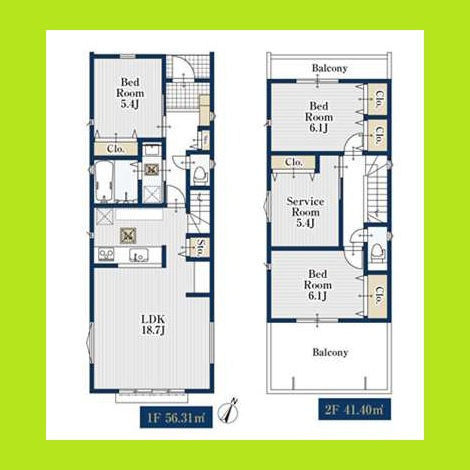 名古屋市西区円明町の新築一戸建の間取り|◇間取り図◇
