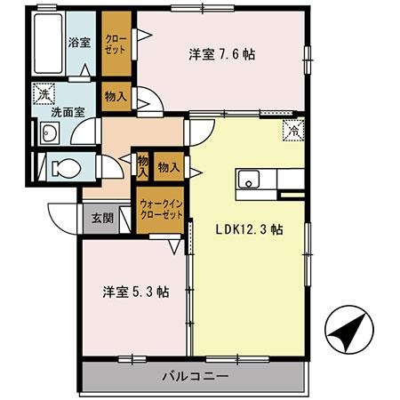 アーバンヒルズの間取り
