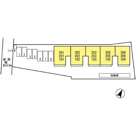 アーバンヒルズの区画図