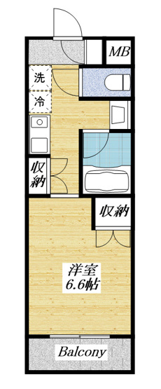 【間取り】 | いぶきドミトリー