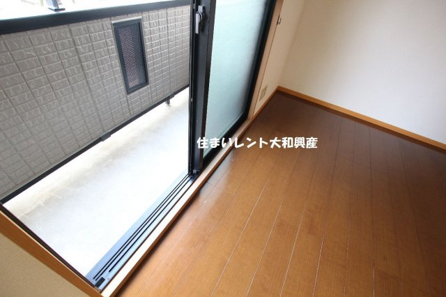 サンフルさがみ野のバルコニー