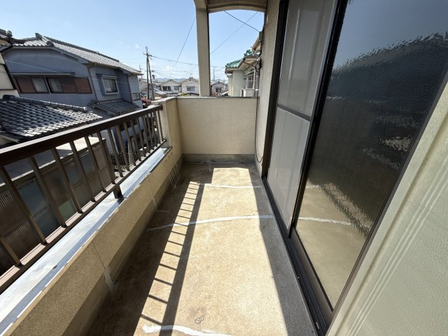 太子町山田様貸家のバルコニー
