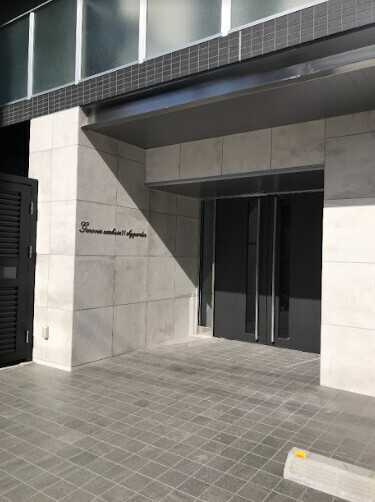 ジェノヴィア浅草Ⅳスカイガーデンのエントランス