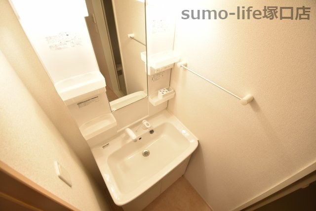 アヌジックKKの洗面所
