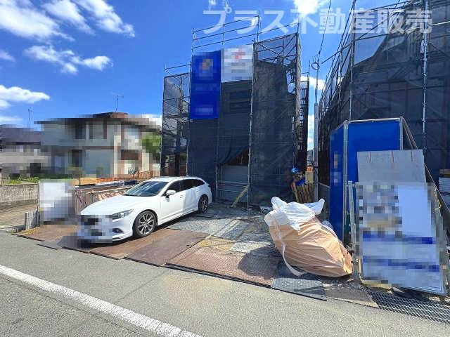 【外観】 | 糟屋郡志免町桜丘1丁目　1号棟（全2棟）【仲介手数料無料・0円】 | 建築中の物件は、お近くのモデルハウスも一緒にご覧頂けます。