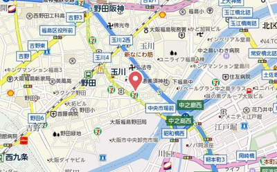 【地図】 | LEGESTA大阪レジデンス