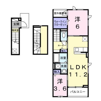 【間取り】 | サン・シーロⅡ