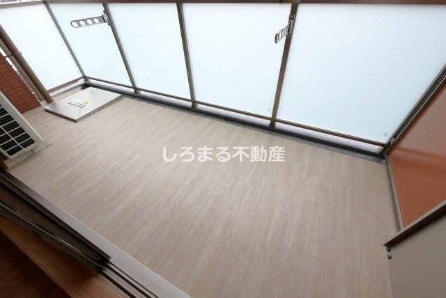 プレジオ阿波座のバルコニー