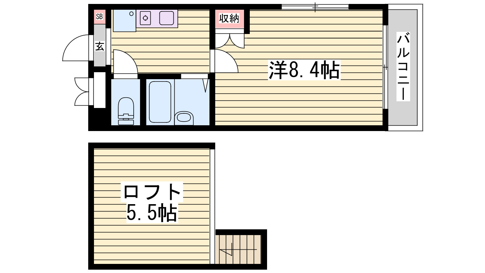 ロイヤルアークの間取り