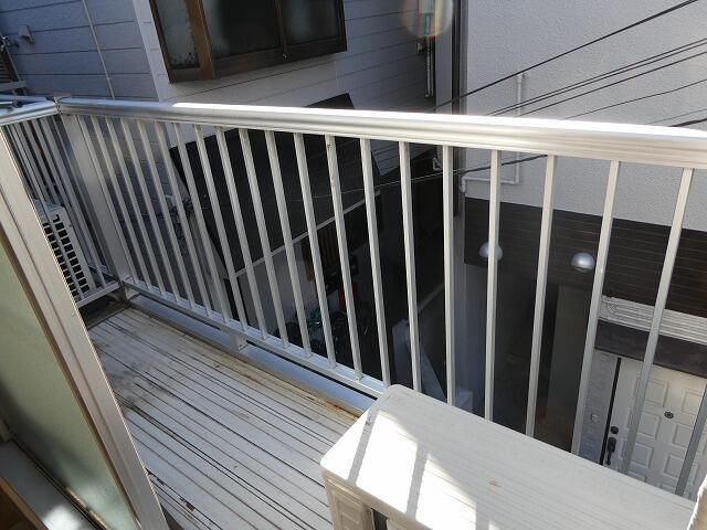 サンハイム大山のバルコニー