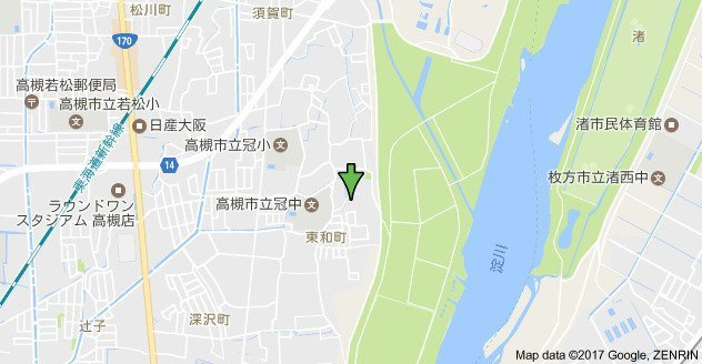 マーブルハイツ東和の地図
