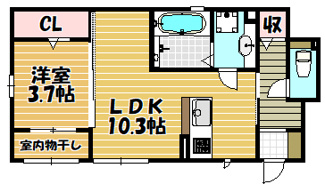 【間取り】 | オレンジコート