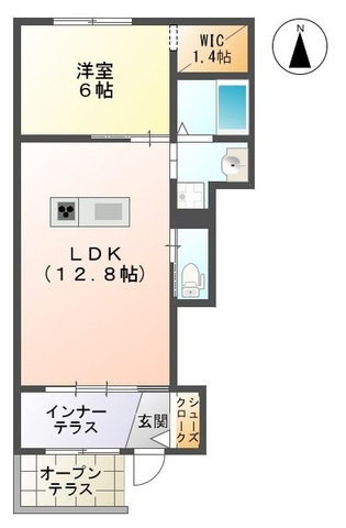 ユニヴァリィⅡ東吉野Ａの間取り