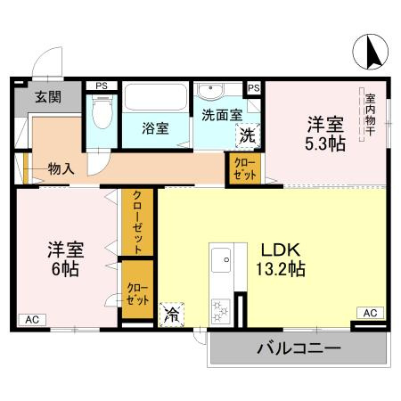 【間取り】 | エクシードⅡ
