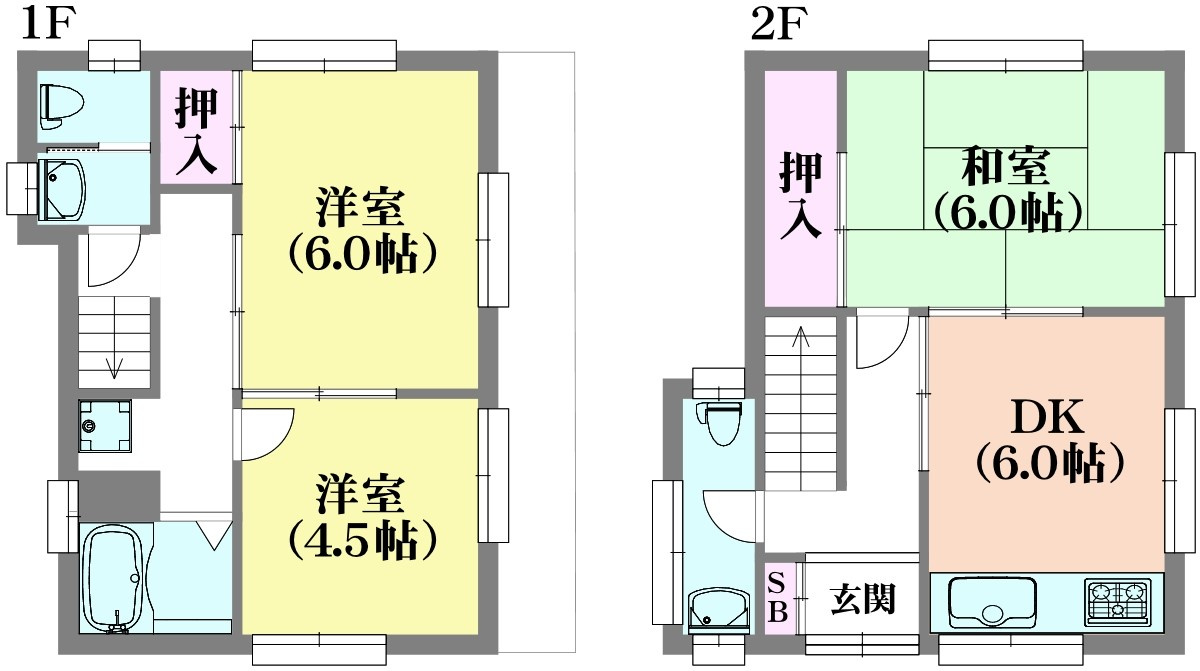 熊野町５丁目貸家