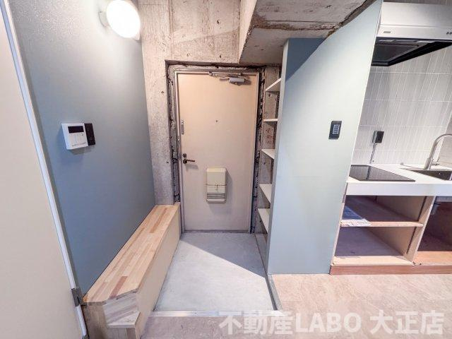 朝日プラザ西道頓堀の玄関