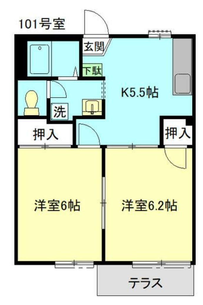 ファミールハイツの間取り