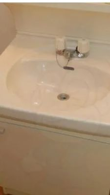 ファミールハイツの洗面所