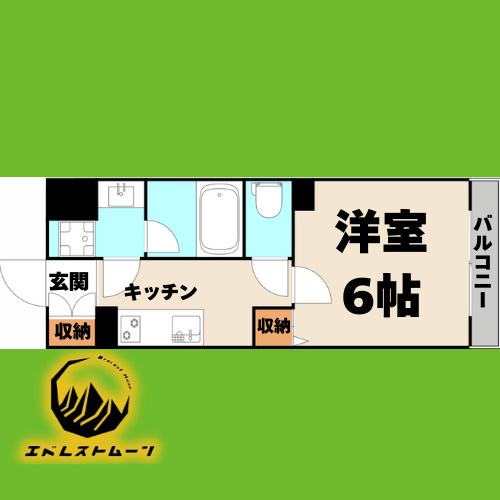 パークステージ名駅西の間取り