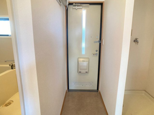 プルミエール相模原の玄関