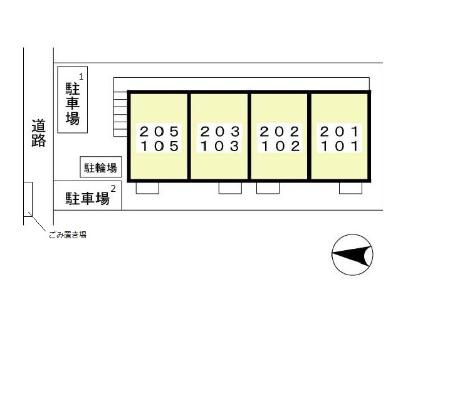 プルミエール相模原の地図