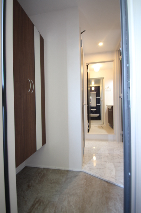 プレミアージュの玄関