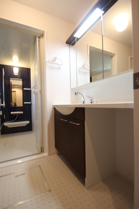 プレミアージュの洗面所