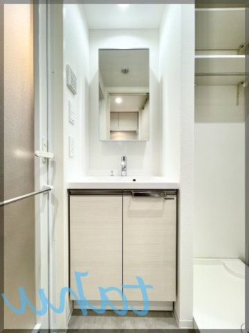 練馬区南田中３丁目の賃貸マンションの独立洗面台