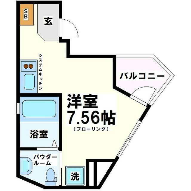 リベール武蔵野台の間取り