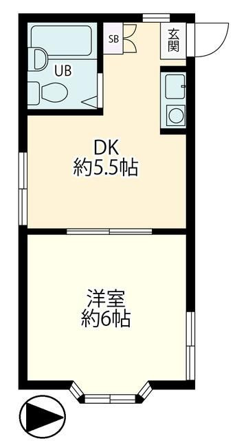 ビレッヂマウンテン東長崎の間取り