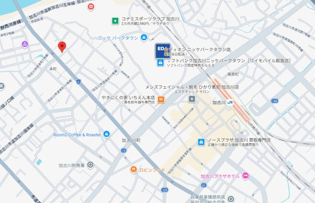 加古川市加古川町本町第1（全1棟）新築の地図
