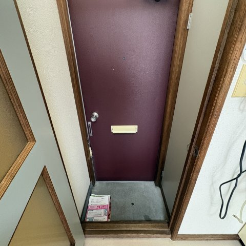 ココロハイツの玄関